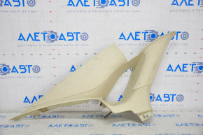 Upper left rear pillar trim Lincoln MKZ 13-16 beige, complete, for cleaning