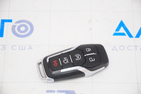 Lincoln MKX 16 Key - 5 Buttons, Chrome Defect