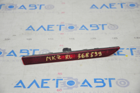 Reflector rear bumper side left Lincoln MKZ 13-20 dimensions, break fastening