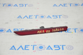 Reflector rear bumper side right Lincoln MKZ 13-20 dimensions, break fastener