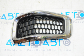 Chrome insert in the radiator grille Jeep Cherokee KL 14-18 prerest, 1A pokes