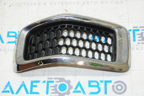Chrome insert in the radiator grille Jeep Cherokee KL 14-18 prerest, 2B pokes