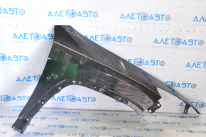 Front right wing Jeep Cherokee KL 14-18 pre-rest black PXR
