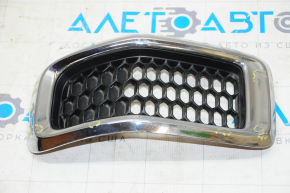 Chrome insert in the radiator grille Jeep Cherokee KL 14-18 prerest, 3C bumpers