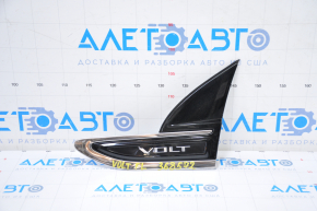 Molding emblem wing left Chevrolet Volt 11-15 broken guide