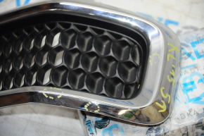 Chrome insert in the radiator grille Jeep Cherokee KL 14-18 pre-rest, 5E pokes