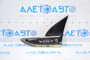 Molding emblem wing left Chevrolet Volt 11-15 broken guides, butt