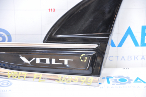Molding emblem wing left Chevrolet Volt 11-15 broken guides, butt