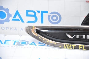 Molding emblem wing left Chevrolet Volt 11-15 scratch, worn chrome