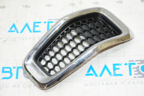 Chrome insert in the radiator grille Jeep Cherokee KL 14-18 prerest, 7G pokes