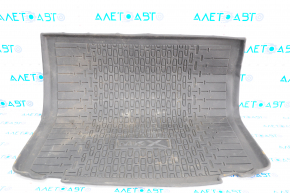 Trunk mat Lincoln MKX 16-18 rubber, black