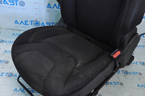 Passenger seat Jeep Cherokee KL 14-18 without airbag, mechanical, cloth black, for dry cleaning