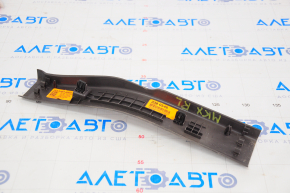 Door sill trim rear left inner Lincoln MKX 16-18 brown