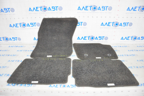 Set of floor mats for Lincoln MKZ 13-16 cloth black