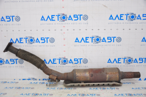 Intake pipe with catalytic converter VW Jetta 11-15 USA 2.0 crack