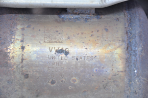 Intake pipe with catalytic converter VW Jetta 11-15 USA 2.0 crack