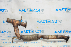 Right intake pipe Jeep Cherokee KL 14-18 3.2 corrugated pipe torn