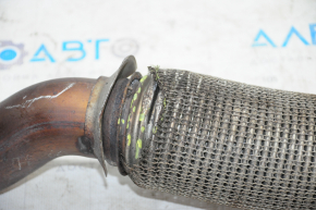Right intake pipe Jeep Cherokee KL 14-18 3.2 corrugated pipe torn