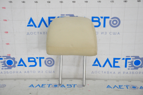 Headrest rear left Lincoln MKZ 13-16 leather beige