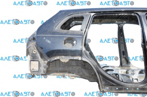 Quarter wing rear right Jeep Cherokee KL 14-18 black, pokes, on the body