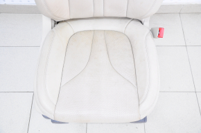 Passenger seat Lincoln MKX 16-16 without airbag, leather, beige, electric, dry-cleanable