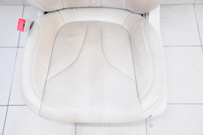 Driver's seat Lincoln MKX 16-16 without airbag, leather, beige, electric, dry-cleanable