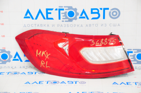 Left headlight Lincoln MKX 16-18 broken glass