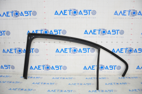 Upper rear right door molding for VW Jetta 11-18 USA with glass seal