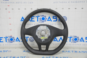 Naked steering wheel VW Jetta 15-16 USA rubber black, butt