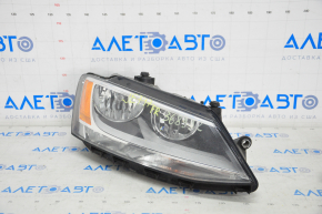 Headlight front right VW Jetta 11-16 USA bare, halogen, scratches