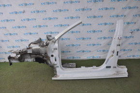 Front left quarter VW Jetta 11-18 USA white with central pillar