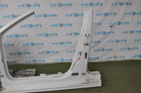 Front left quarter VW Jetta 11-18 USA white with central pillar