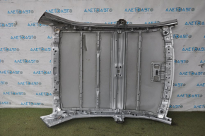 Metal roof Toyota Camry v40 sawed off, dented