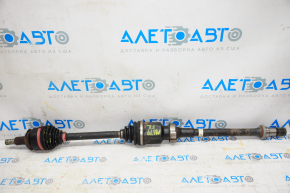 Drive axle shaft front right Mazda 6 13-17 2.5 automatic transmission, outer boot torn, thread stripped