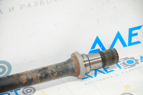 Drive axle shaft front right Mazda 6 13-17 2.5 automatic transmission, outer boot torn, thread stripped