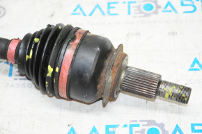 Drive axle shaft front right Mazda 6 13-17 2.5 automatic transmission, outer boot torn, thread stripped