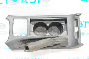 Center console trim with cup holders Mazda 6 13-15 without pocket