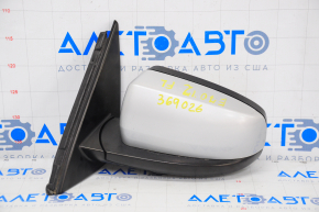 Side mirror left BMW X5 E70 07-13 3 pins, silver, auto-dimming