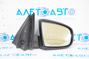 Side mirror right BMW X5 E70 07-13 3 pins, silver, auto-dimming