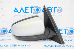 Side mirror right BMW X5 E70 07-13 3 pins, silver, auto-dimming