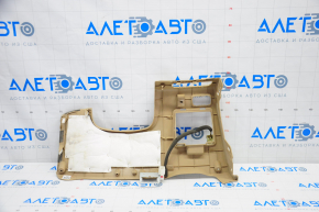 Driver's knee pad Hyundai Sonata 11-15 beige, without hatch, scratches