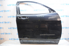 Door bare front right Jeep Cherokee KL 14-20 black PXR, dents