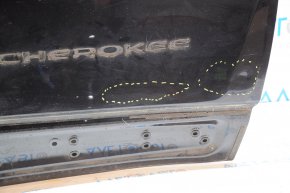 Door bare front right Jeep Cherokee KL 14-20 black PXR, dents