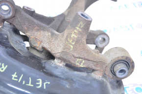 Trunnion with hub rear left VW Jetta 11-18 USA with casing, rusty