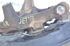 Trunnion with hub rear right VW Jetta 11-18 USA with casing, rusty
