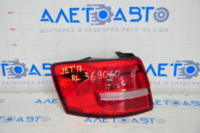 Light outer wing left VW Jetta 15-18 USA halogen, light