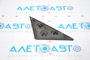Triangle of the front left door Mazda 6 13-21 near the mirror is worn
