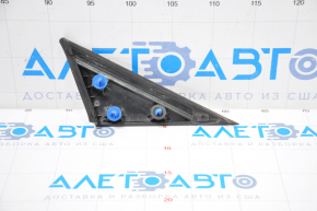 Wing molding triangle left Hyundai Sonata 15-19 mat cracks in seal