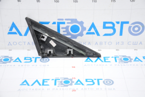 Triangle wing molding left Hyundai Sonata 15-19 mat part of the seal is torn off