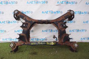 Subaru Legacy 15-19 rear subframe is rusty, 2 subframe S/Bs are cracked, 2 S/Bs on the gearbox are torn